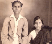 Shantaram and Sumati Athavale